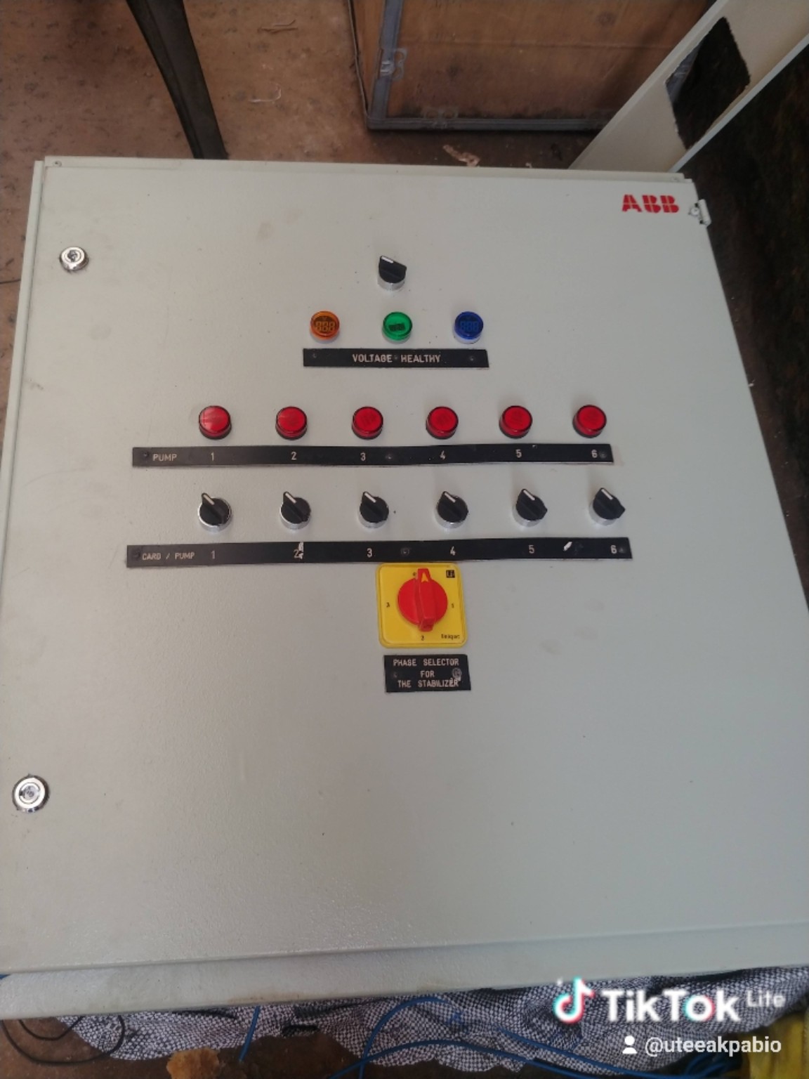 Electrical control panel